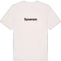 Syserum fetstil t-shirt