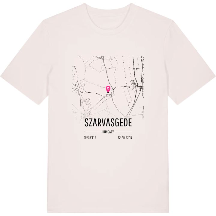 Szarvasgede karta t-shirt – t-shirt från PinShirt
