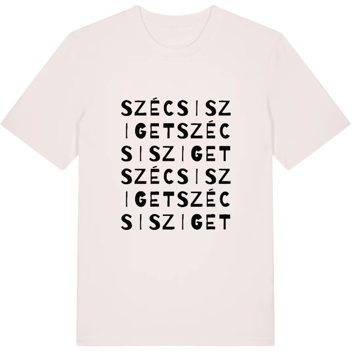 Szécsisziget ordlek t-shirt – t-shirt från PinShirt