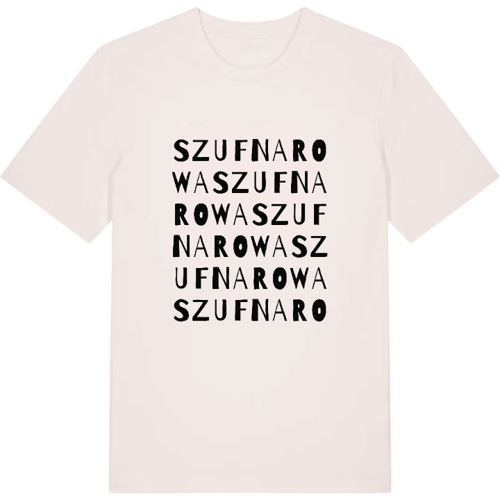 Szufnarowa ordlek t-shirt – t-shirt från PinShirt