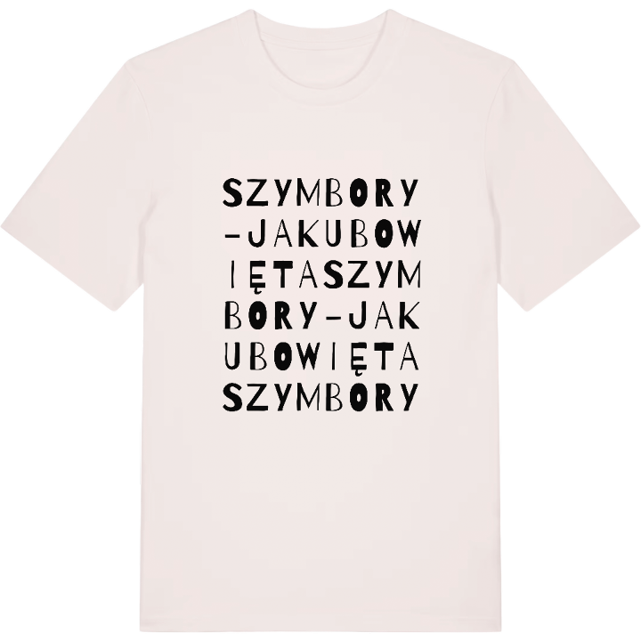 Szymbory-Jakubowięta ordlek t-shirt – t-shirt från PinShirt