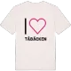 Jag älskar Tåbäcken t-shirt stort tryck