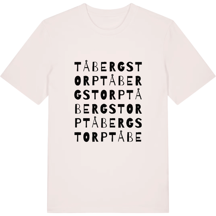 Tåbergstorp ordlek t-shirt – t-shirt från PinShirt