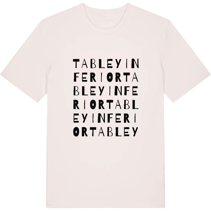 Tabley Inferior ordlek t-shirt – t-shirt från PinShirt