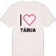 Jag älskar Tábua t-shirt stort tryck