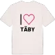 Jag älskar Täby t-shirt stort tryck