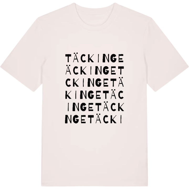 Täckinge ordlek t-shirt – t-shirt från PinShirt