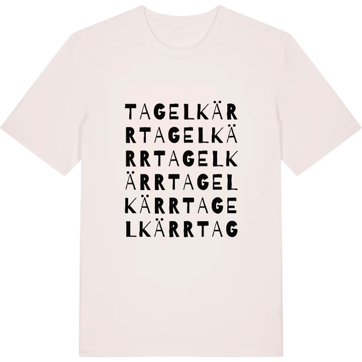 Tagelkärr ordlek t-shirt – t-shirt från PinShirt