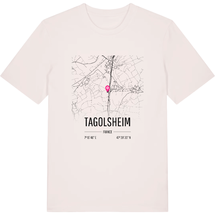 Tagolsheim karta t-shirt – t-shirt från PinShirt