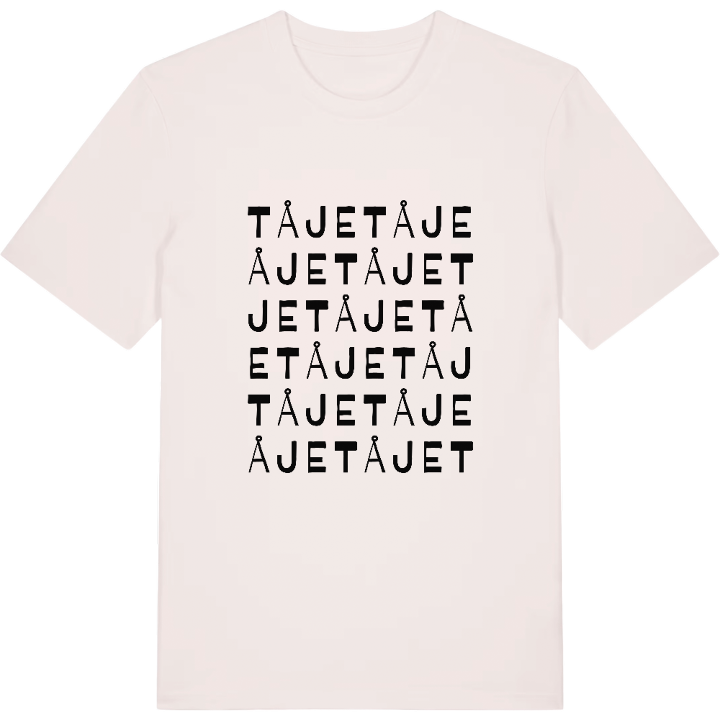 Tåje ordlek t-shirt – t-shirt från PinShirt