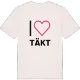 Jag älskar Täkt t-shirt stort tryck