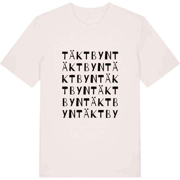 Täktbyn ordlek t-shirt – t-shirt från PinShirt