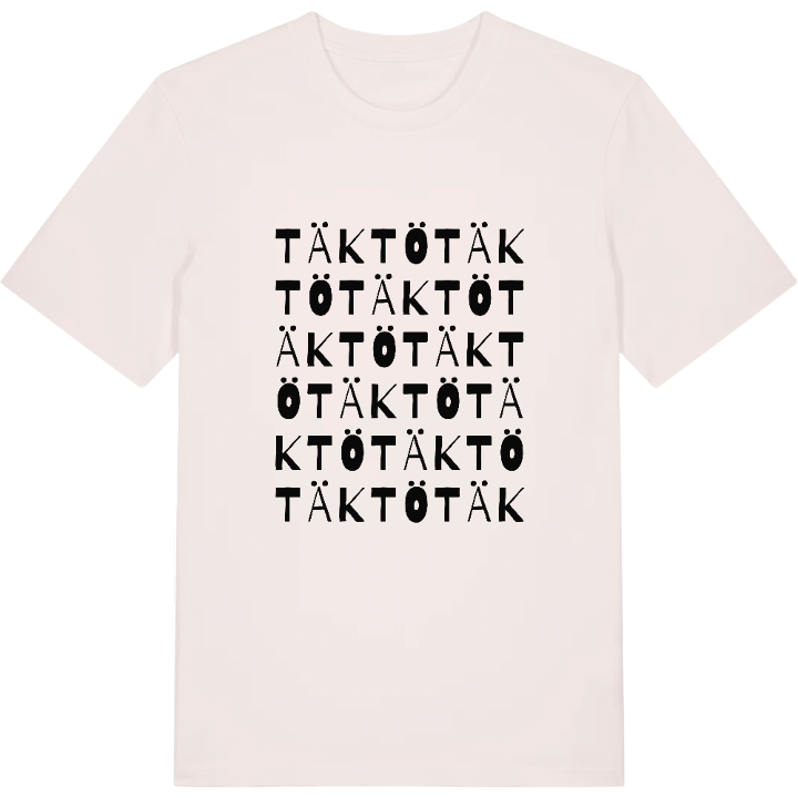 Täktö ordlek t-shirt – t-shirt från PinShirt