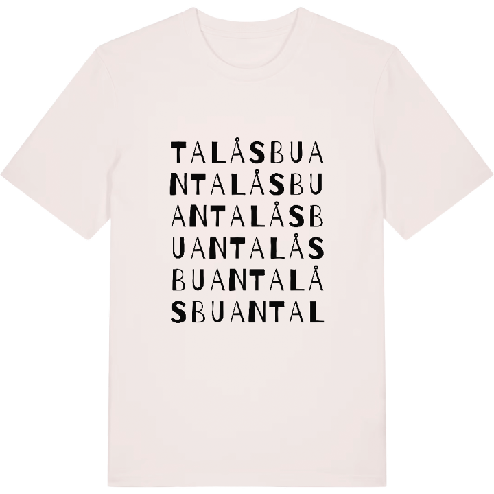 Talåsbuan ordlek t-shirt – t-shirt från PinShirt