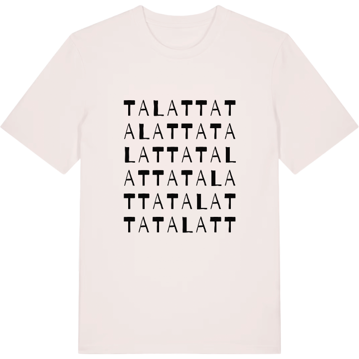 Talatta ordlek t-shirt – t-shirt från PinShirt