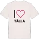 Jag älskar Tälla t-shirt stort tryck