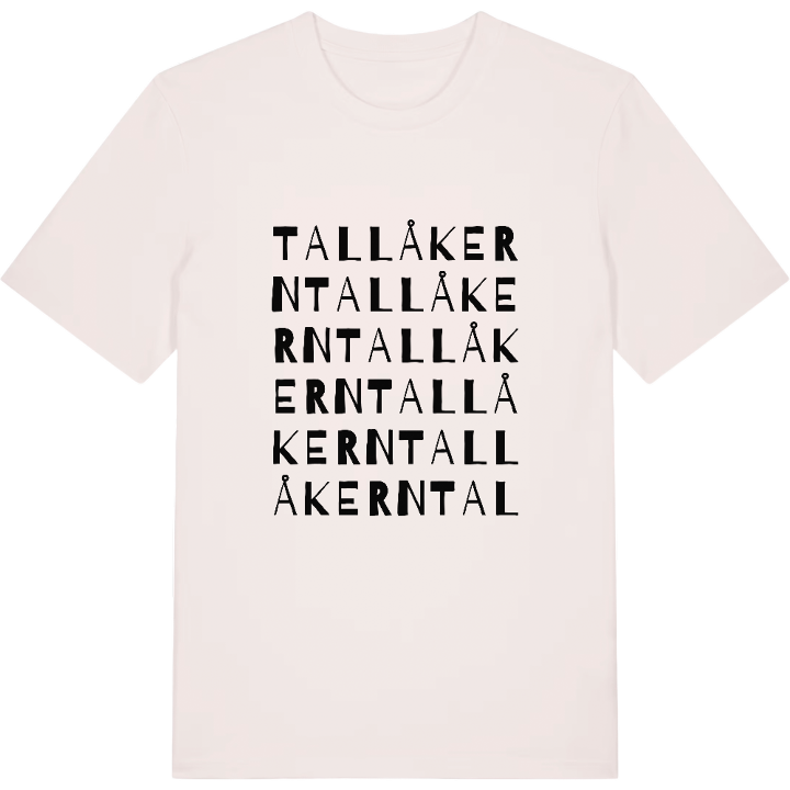 Tallåkern ordlek t-shirt – t-shirt från PinShirt