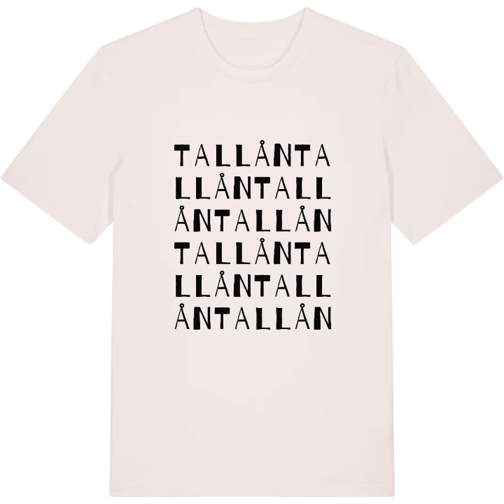 Tallån ordlek t-shirt – t-shirt från PinShirt