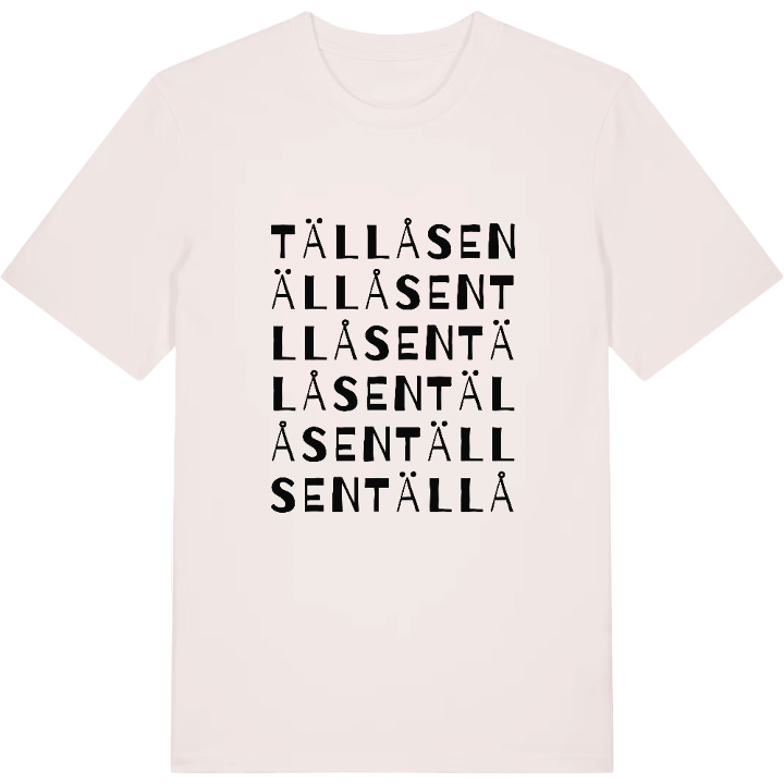 Tällåsen ordlek t-shirt – t-shirt från PinShirt