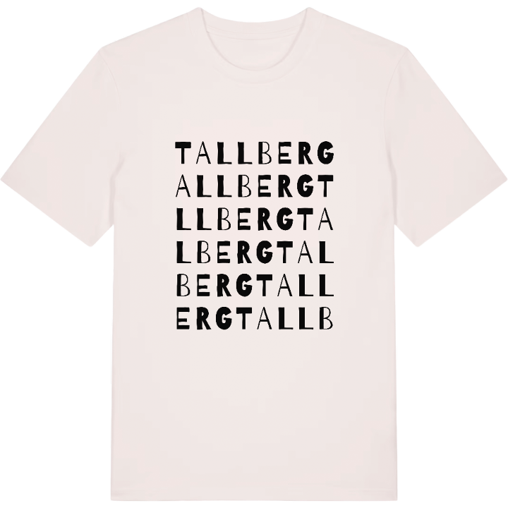 Tallberg ordlek t-shirt – t-shirt från PinShirt