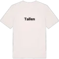 Tallen fetstil t-shirt