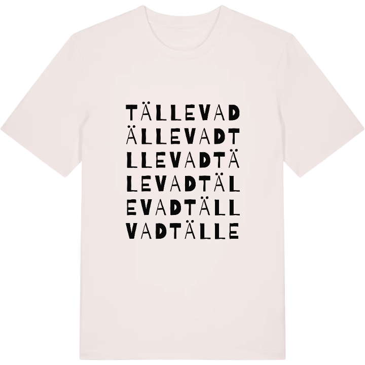 Tällevad ordlek t-shirt – t-shirt från PinShirt