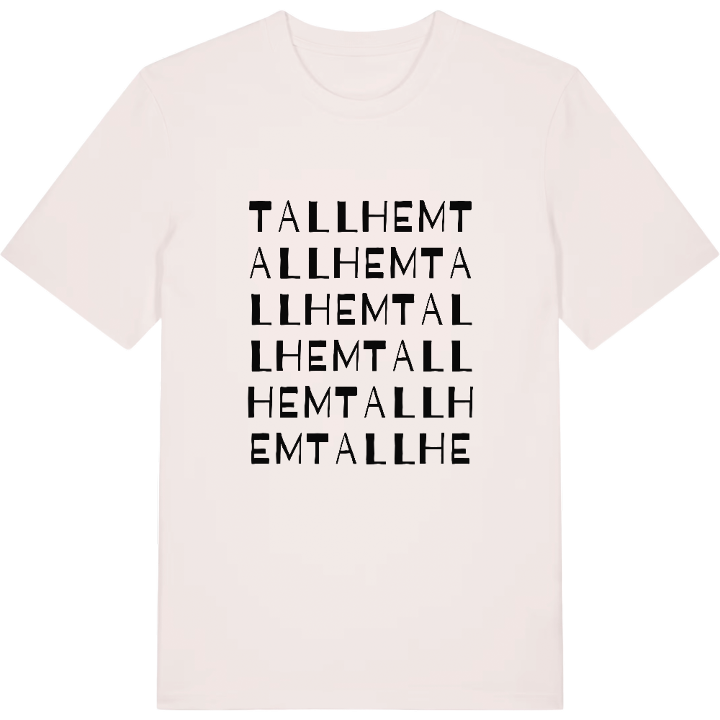 Tallhem ordlek t-shirt – t-shirt från PinShirt