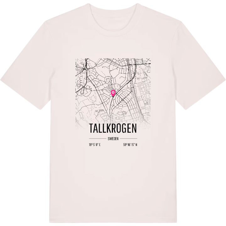 Tallkrogen karta t-shirt – t-shirt från PinShirt