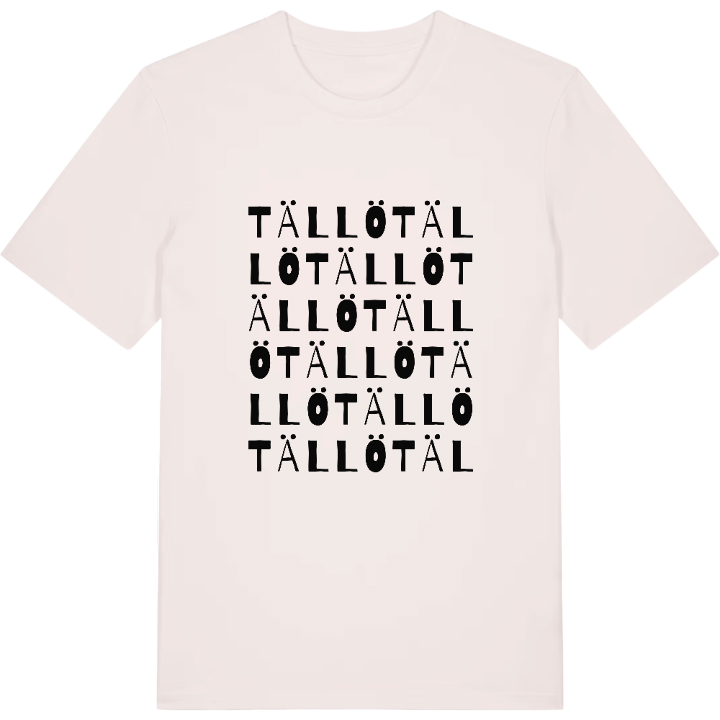 Tällö ordlek t-shirt – t-shirt från PinShirt