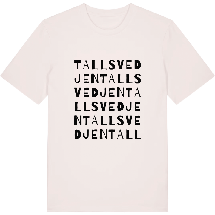 Tallsvedjen ordlek t-shirt – t-shirt från PinShirt
