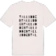 Talludden ordlek t-shirt