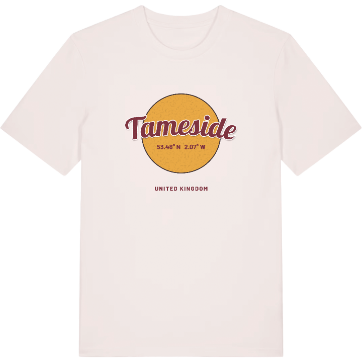 Tameside cirkel t-shirt – t-shirt från PinShirt