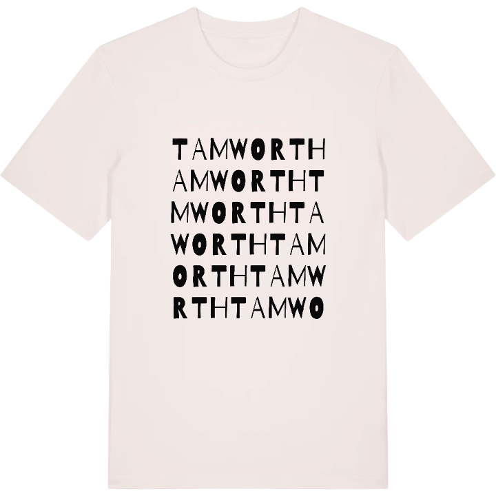 Tamworth ordlek t-shirt – t-shirt från PinShirt