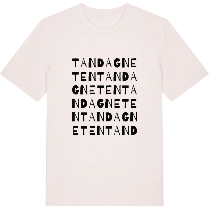 Tandagneten ordlek t-shirt – t-shirt från PinShirt