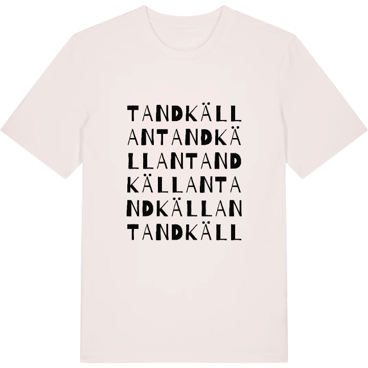 Tandkällan ordlek t-shirt – t-shirt från PinShirt