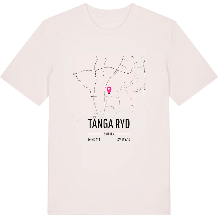 Tånga ryd karta t-shirt – t-shirt från PinShirt