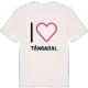 Jag älskar Tångadal t-shirt stort tryck