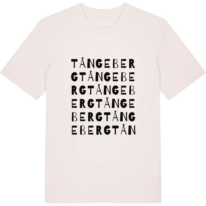 Tångeberg ordlek t-shirt – t-shirt från PinShirt