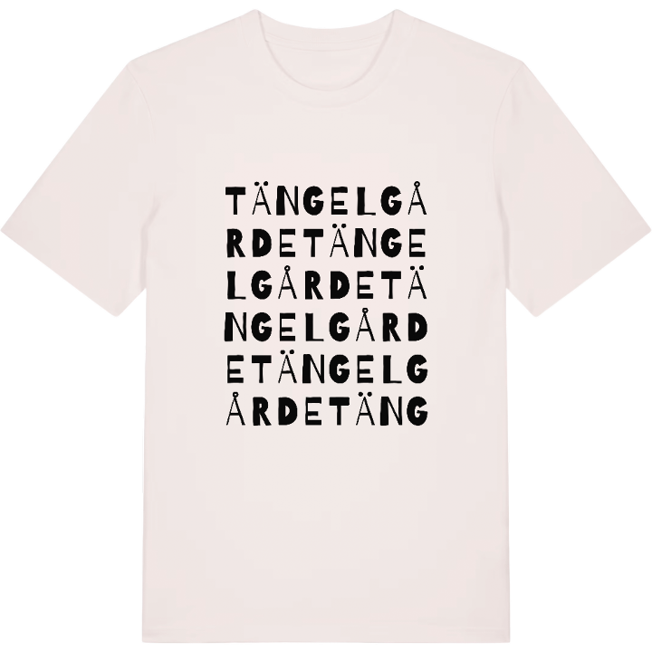Tängelgårde ordlek t-shirt – t-shirt från PinShirt