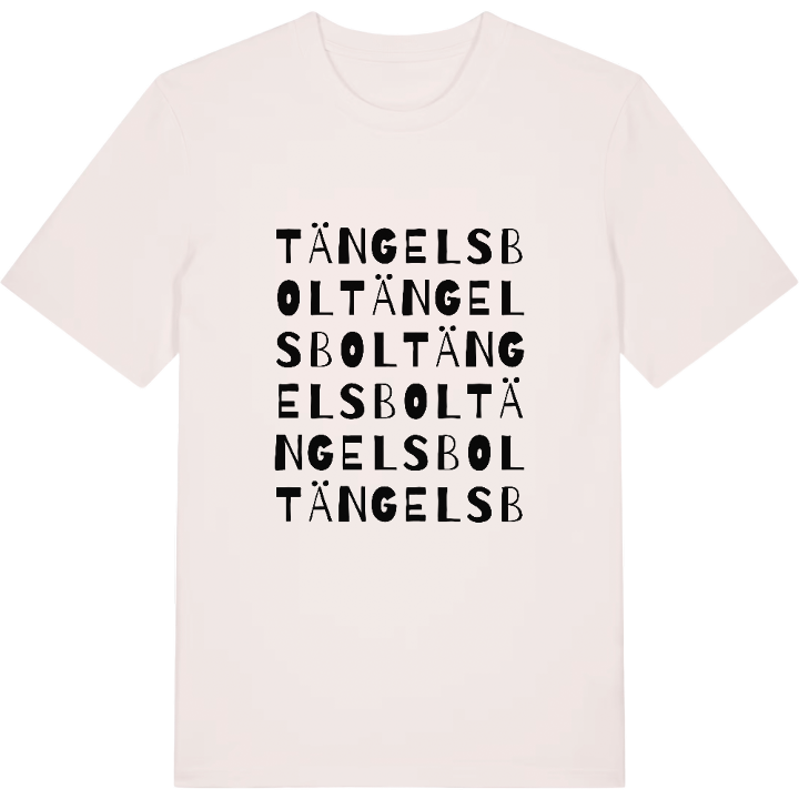 Tängelsbol ordlek t-shirt – t-shirt från PinShirt