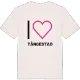 Jag älskar Tångestad t-shirt stort tryck