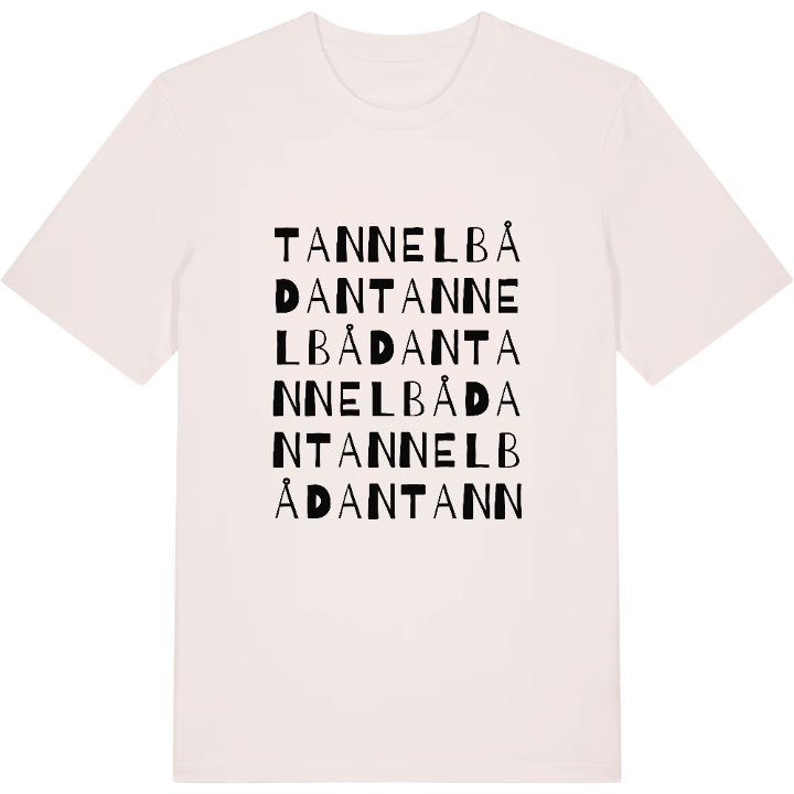 Tannelbådan ordlek t-shirt – t-shirt från PinShirt