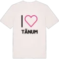 Jag älskar Tänum t-shirt stort tryck
