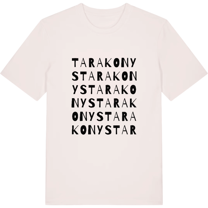 Tarakonys ordlek t-shirt – t-shirt från PinShirt