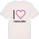 Jag älskar Tarasjöås t-shirt stort tryck