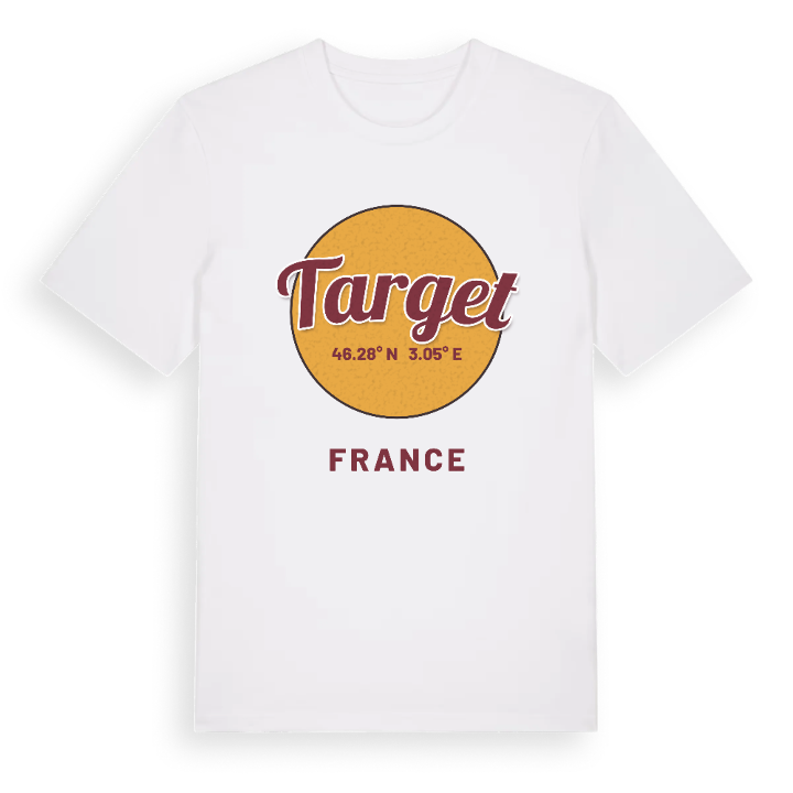 Target cirkel t-shirt – t-shirt från PinShirt
