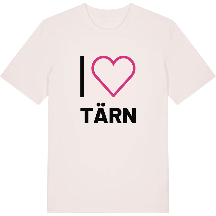 Jag älskar Tärn t-shirt stort tryck – t-shirt från PinShirt