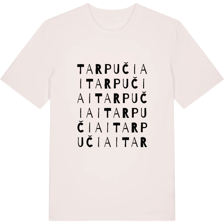 Tarpučiai ordlek t-shirt – t-shirt från PinShirt