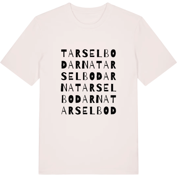 Tarselbodarna ordlek t-shirt – t-shirt från PinShirt