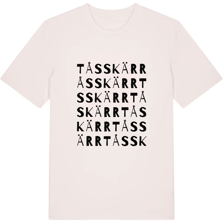 Tåsskärr ordlek t-shirt – t-shirt från PinShirt